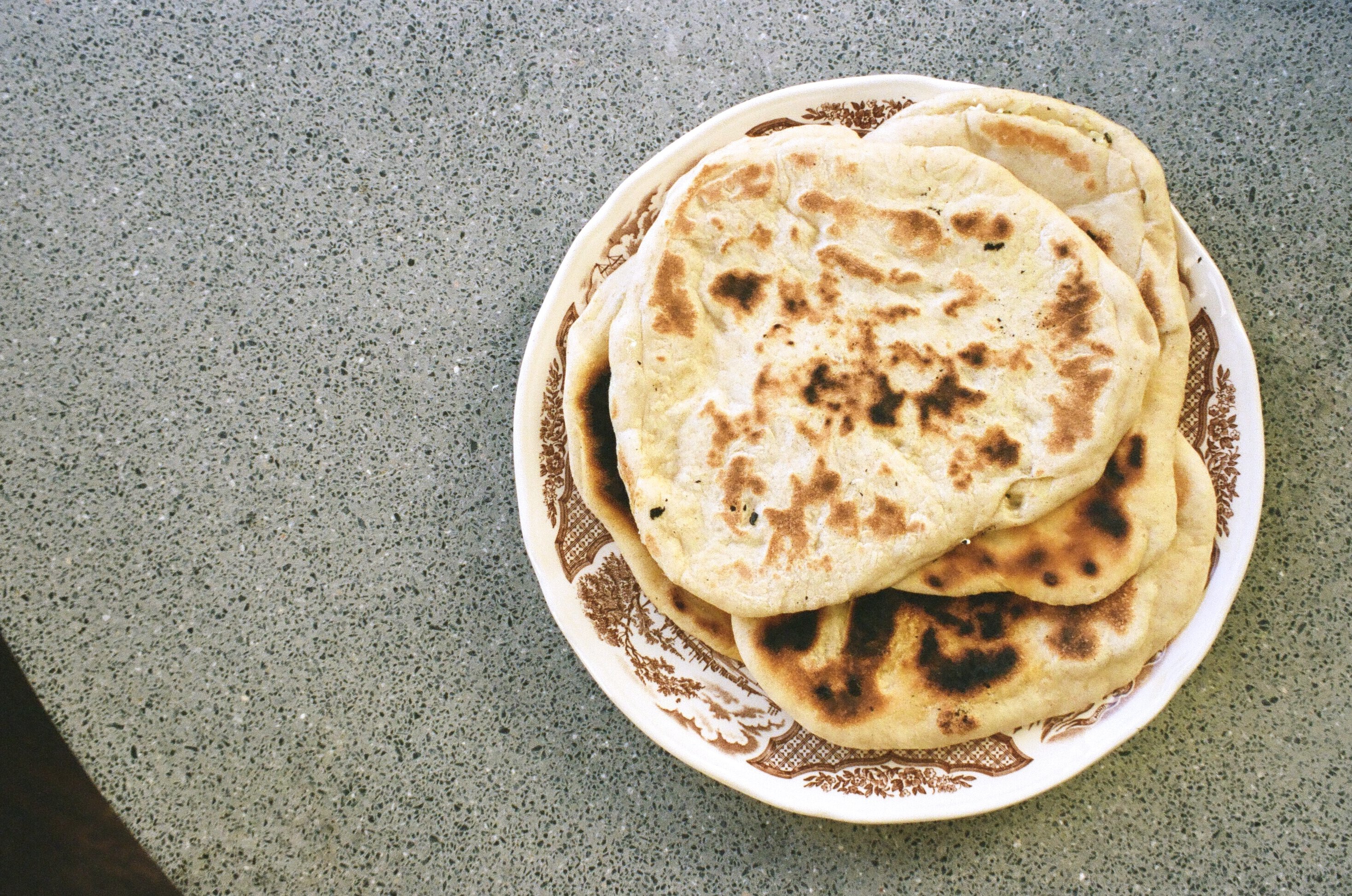 Flatbread Stuffed with Feta, Onion and Herbs | Witchin' in the Kitchen