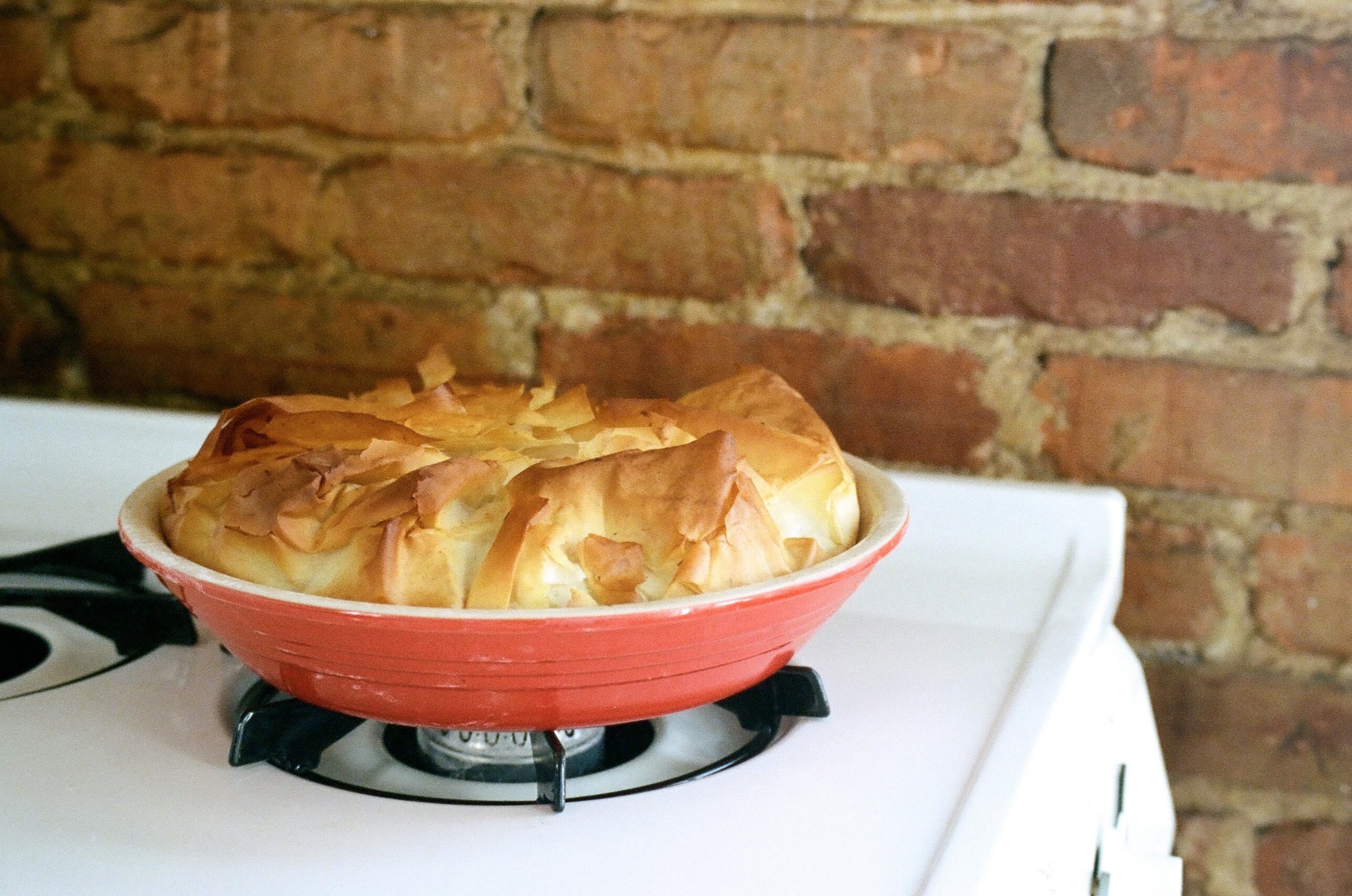 Spinach + Swiss Chard Pie in a Phyllo Crust | Witchin' in the Kitchen